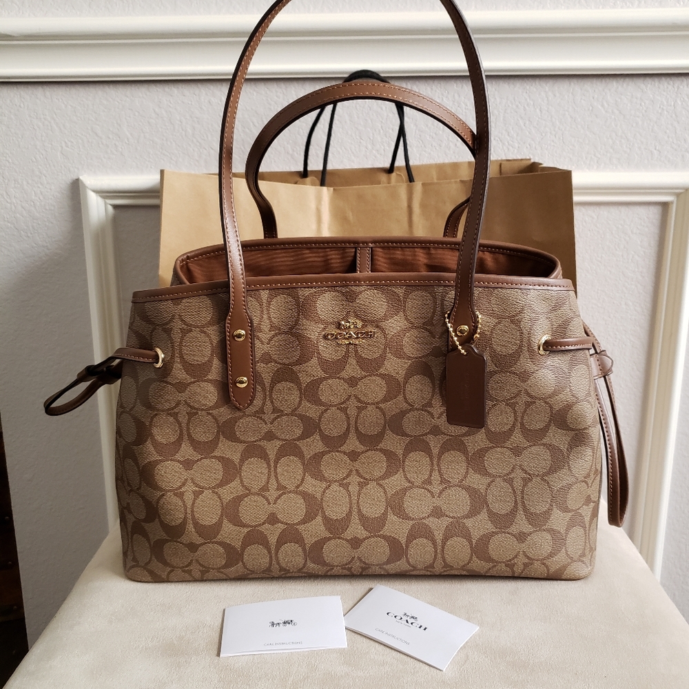 New Coach Drawstring Handbag